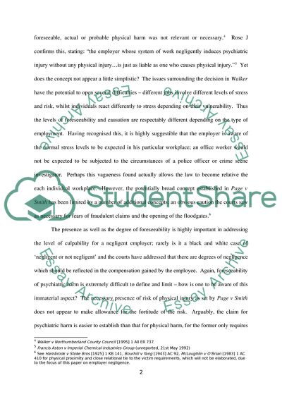 Voluntary Assumption Of Tort Liability In English Law