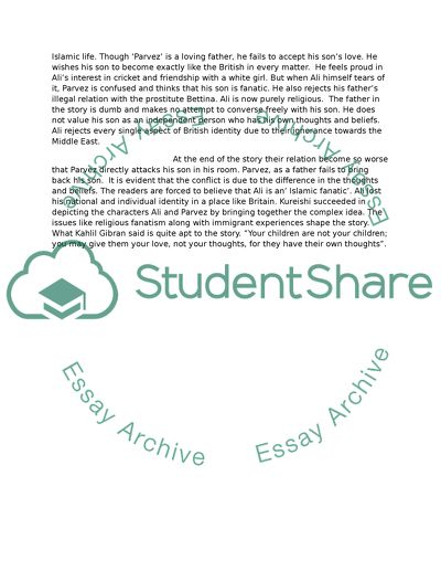 My son, the fanatic by Hanif Kureishi