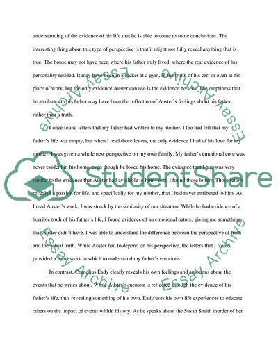 Reflections on Memoirs