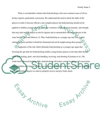 What can be done to curb concussions in hockey Explain your reasoning