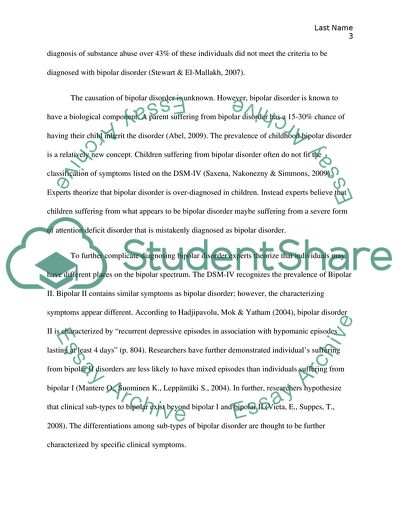 Bipolar Disorder Affecting 5 Million Americans