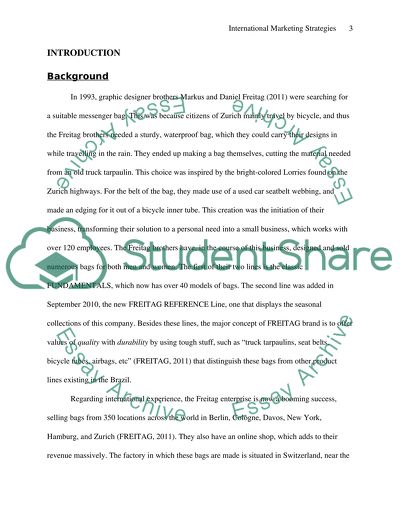 The Function of International Marketing Strategies