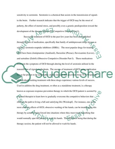 Obsessive Compulsive Personality Disorder