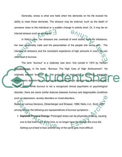 Stress-Related Illness