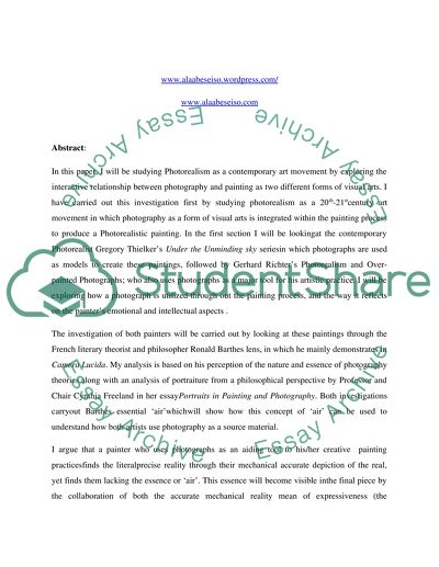 Photorealism and the Air of Truth