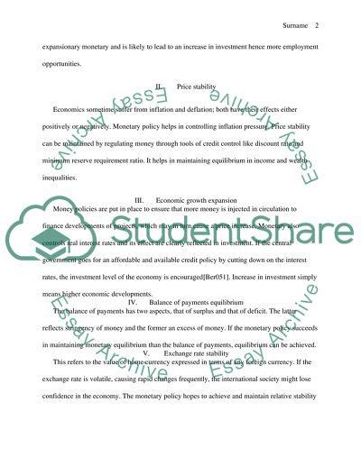 Different Strategies to Conduct Monetary Policy
