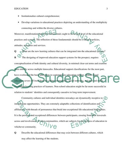 Comparing Education System for Design in All Cultures