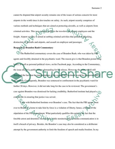 2 responses paper
