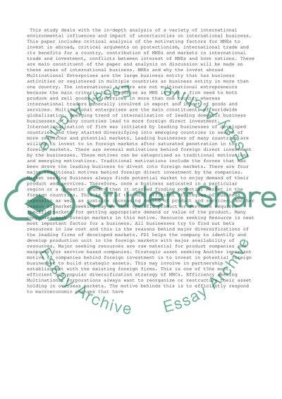 International Business