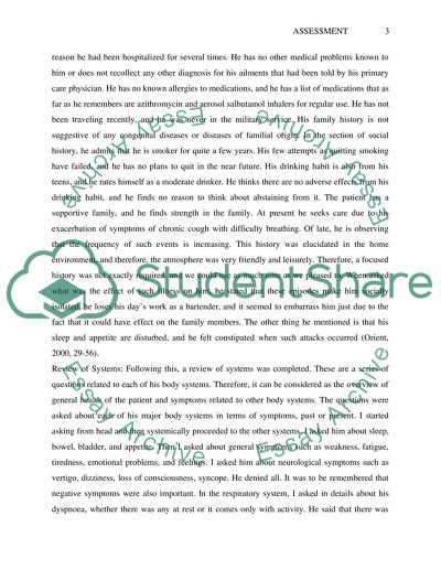 Nursing Health Assessment