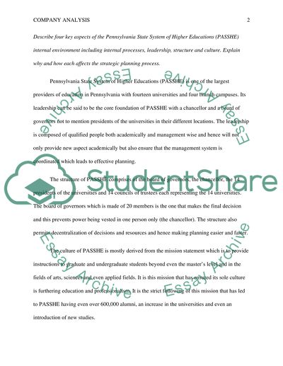 Pennsylvania State System of Higher Education Internal Controls