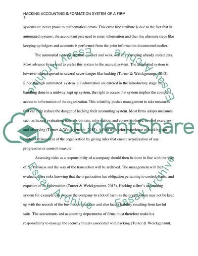 Hacking the Accounting Information System