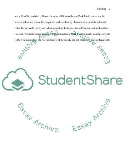 The Truth of Life According to Mark Twain