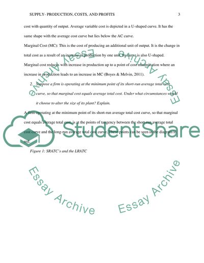 Supply: Production, Costs, and Profits