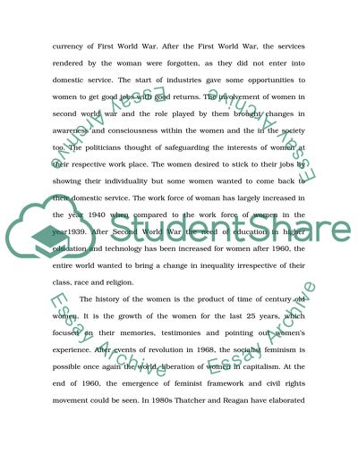 Century of Women in Britain and the US