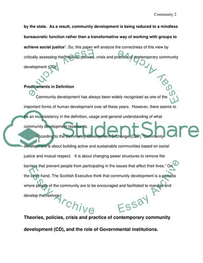 Community Developments Language and Practice Base