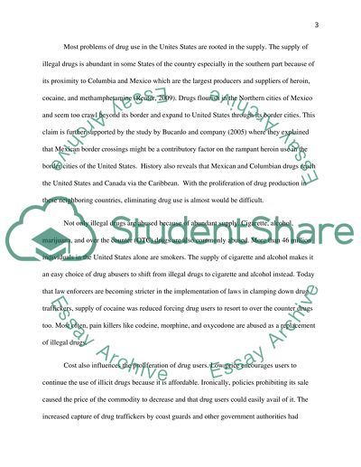 Drugs and their influence