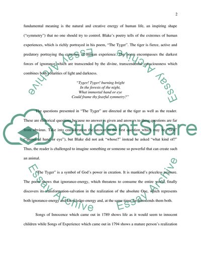 The Lamb and The Tyger by William Blake