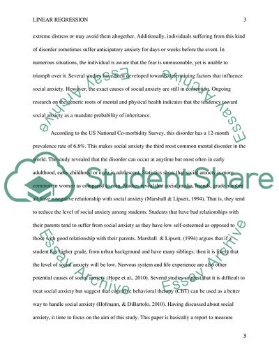 The Concept of Social Anxiety