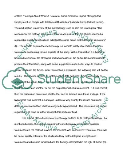 The Discourses of Psychology and History