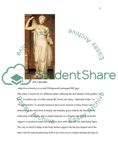 Images and Statues of Aphrodite