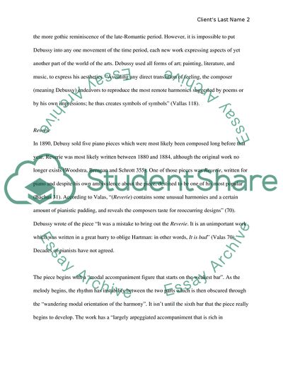 The Works of Claude Debussy