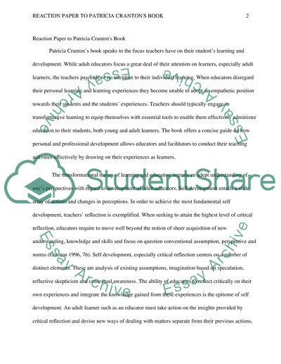 Patricia Crantons Book