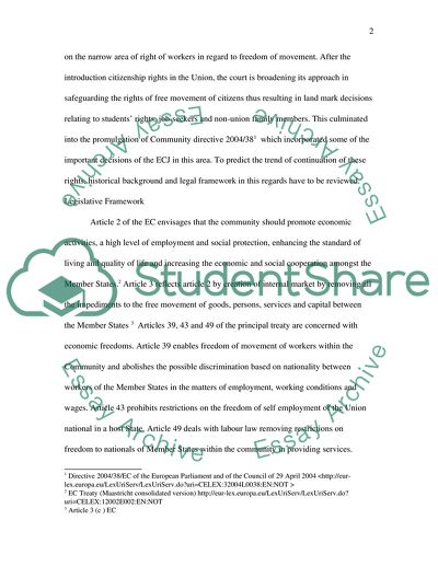 Article 45 of the Charter of Fundamental Rights of the European Union