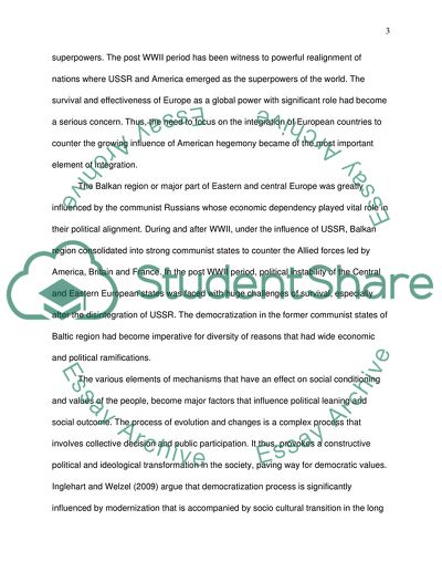 Importance of Democracy, Human Rights and Collaboration