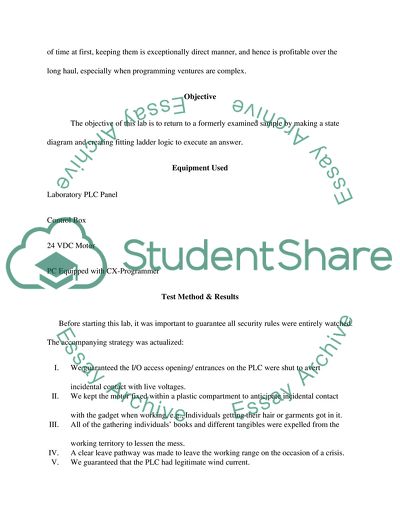 State Based Ladder Logic Programming