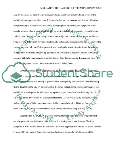 Differential diagnosis essay 07 picture