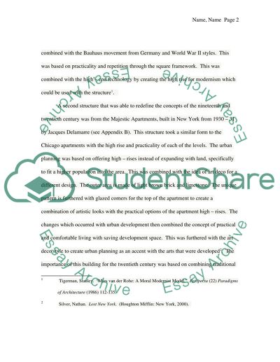 Apartment Building Structures in the Nineteenth and Twentieth Centuries