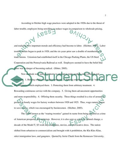 The State of Working America