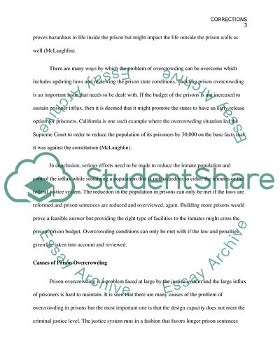 Prison Overcrowding in the US