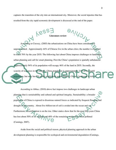 The Landscape Urbanism
