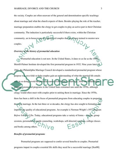 Marriage, Divorce and the Church - Where Did the Church Go Wrong