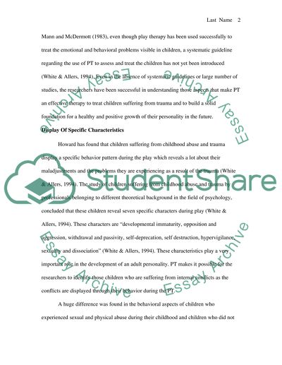 Critical analysis of research