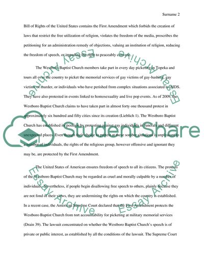 The Westboro Baptist Church