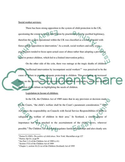 The Improvement of Social Worker Services