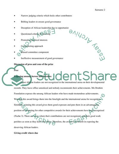 The Mo Ibrahim Foundation