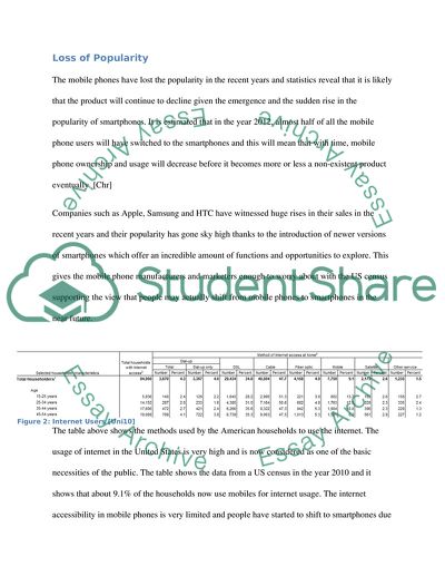 The Use of Mobile Phones in the US
