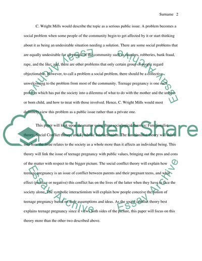 Sociology 101 paper introduction