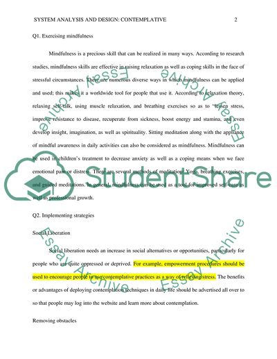 Systems Analysis and Design