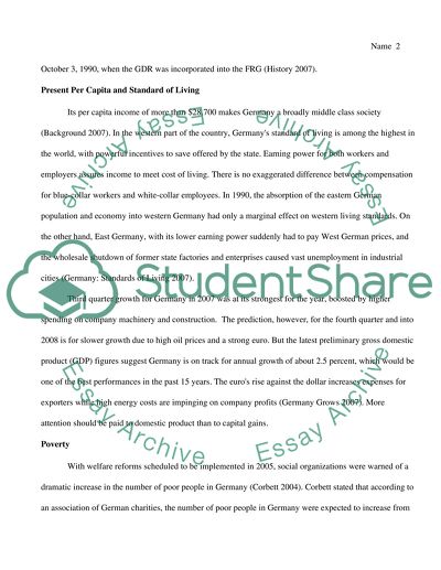 The Economics of Germany