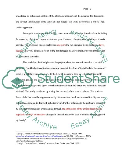 Terrorism in the Modern World