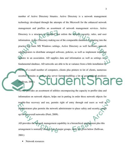 Active Directory - Security, User, and Resource Management