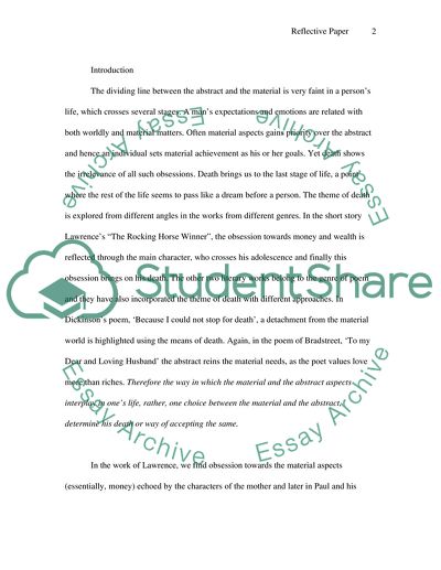 Analysis of Two Genres of Literature