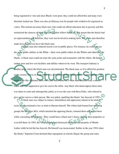 Being Black in the 1950s