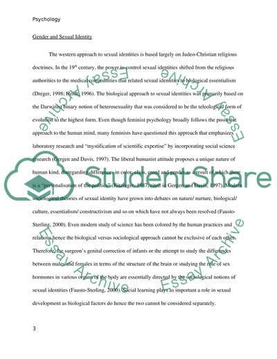 Gender and Sexuality: Marriage Relations and Fatherhood