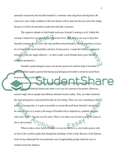 Grendel Essay Topics - | TopicsMill grendel essay topics